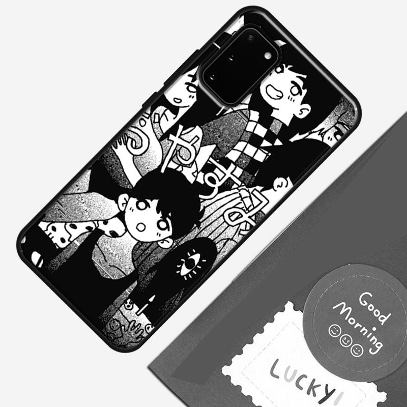 Omori Game Case For Samsung Galaxy S22 S21 S23 Ultra Note 20 S8 S9 S10 Note 10 Plus S20 FE Back Cover