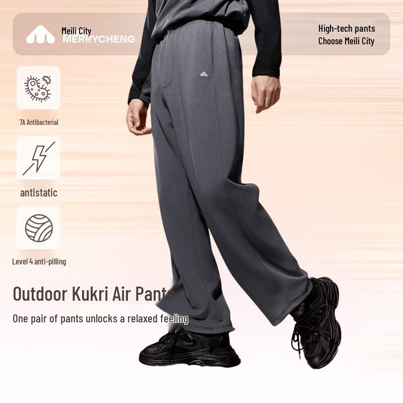 

Men s Korean Style Loose-Fit Casual Trousers M