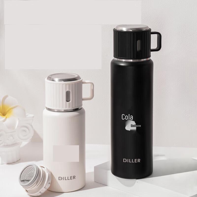 Dileber Portable Tea Infuser Thermos Mug