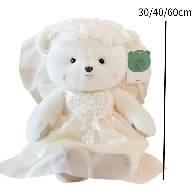 Adorable Wedding Angel Teddy Bear Plush Toy Perfect For Couples Gift