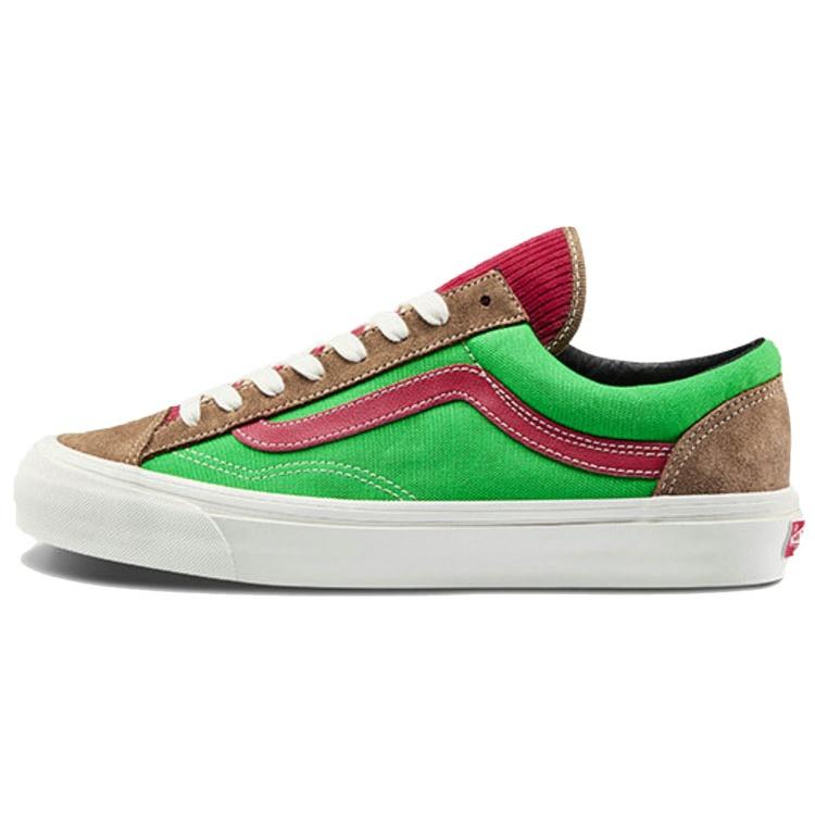 Vans OG Style 36 LX Red Green Men s VN0A4BVETPF EU 40.5