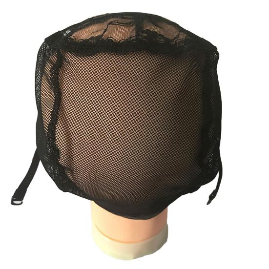 Șapcă de perucă în formă de U Elastic Păr sintetic Dantela Plasa Curele reglabile Pălărie de țesut