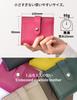 NO MORI Genuine Mini Popular Coin Easy to Bills Compact Wallet [HAKATA LEATHER] Women's Bi-fold Wallet, Leather, Wallet, Box-type Purse,