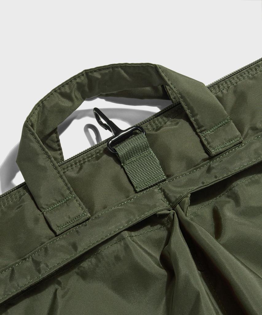 Bronson anni '80 Borsa per casco da pilota USAF in nylon Oliva