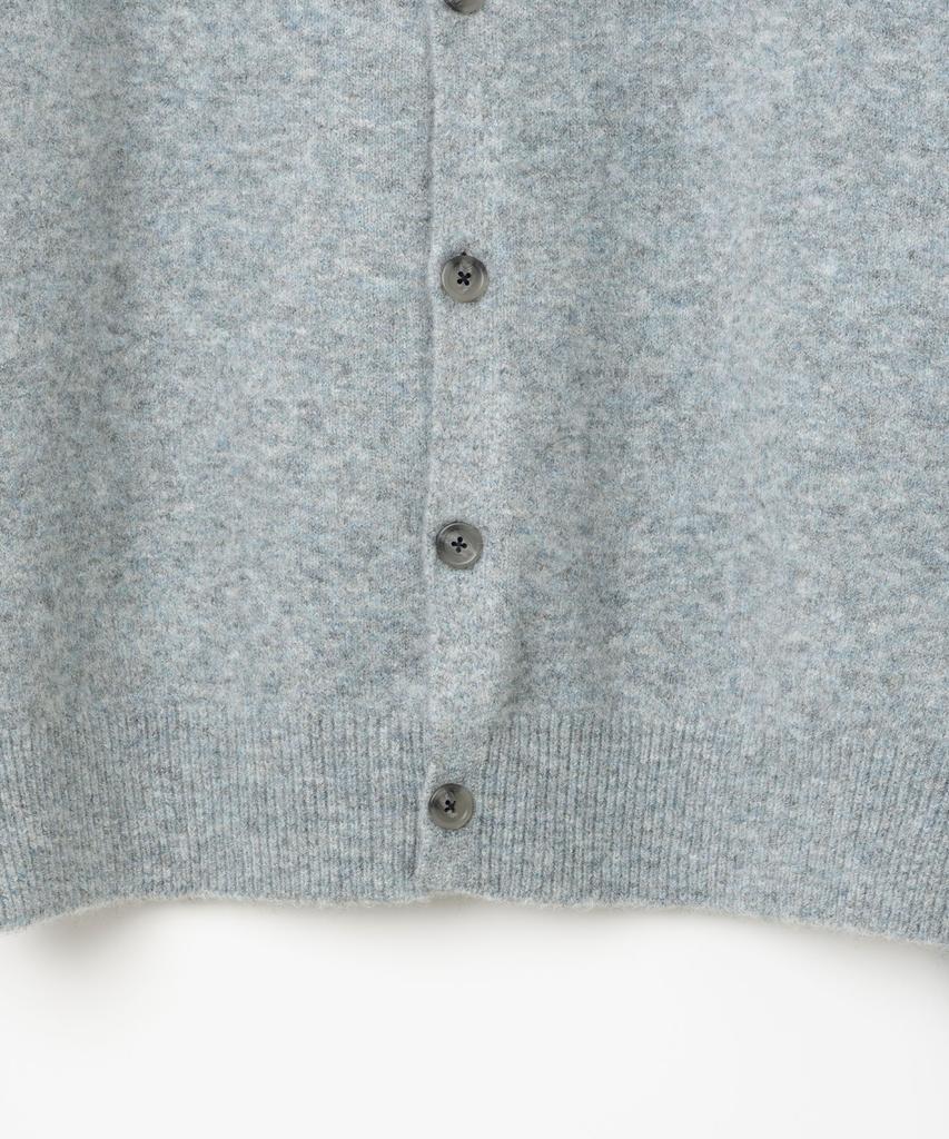 Millo Archive Crop Move Cardigan [Blue Gray] (Type A)