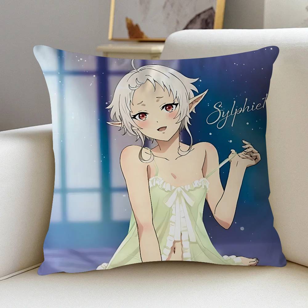 

Sylphiette Pillow Cover Sofa Cushion Cover Home Room Decoration Children Gift 12x12Inch