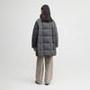 Broadcast Women's High-Neck Mid-Length Quilted Down Jacket