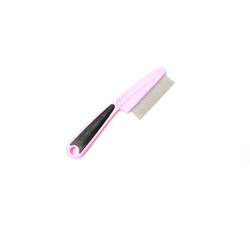 Pet Comb 1PC Cat and Dog Grooming Brush Cleaning Massage De-fluffing Needle Comb Stainless Steel Knotting Pet Supplies