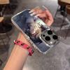 Slow Damage Anime Phone Case For IPhone 17 Air 16 15 14 13 12 11 Pro Pro Max Plus Transparent Soft Cover
