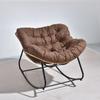 Rocking Recliner Chair: Balcony Leisure Chair, Lay-Flat Nest Chair, Lazy Sofa for Home