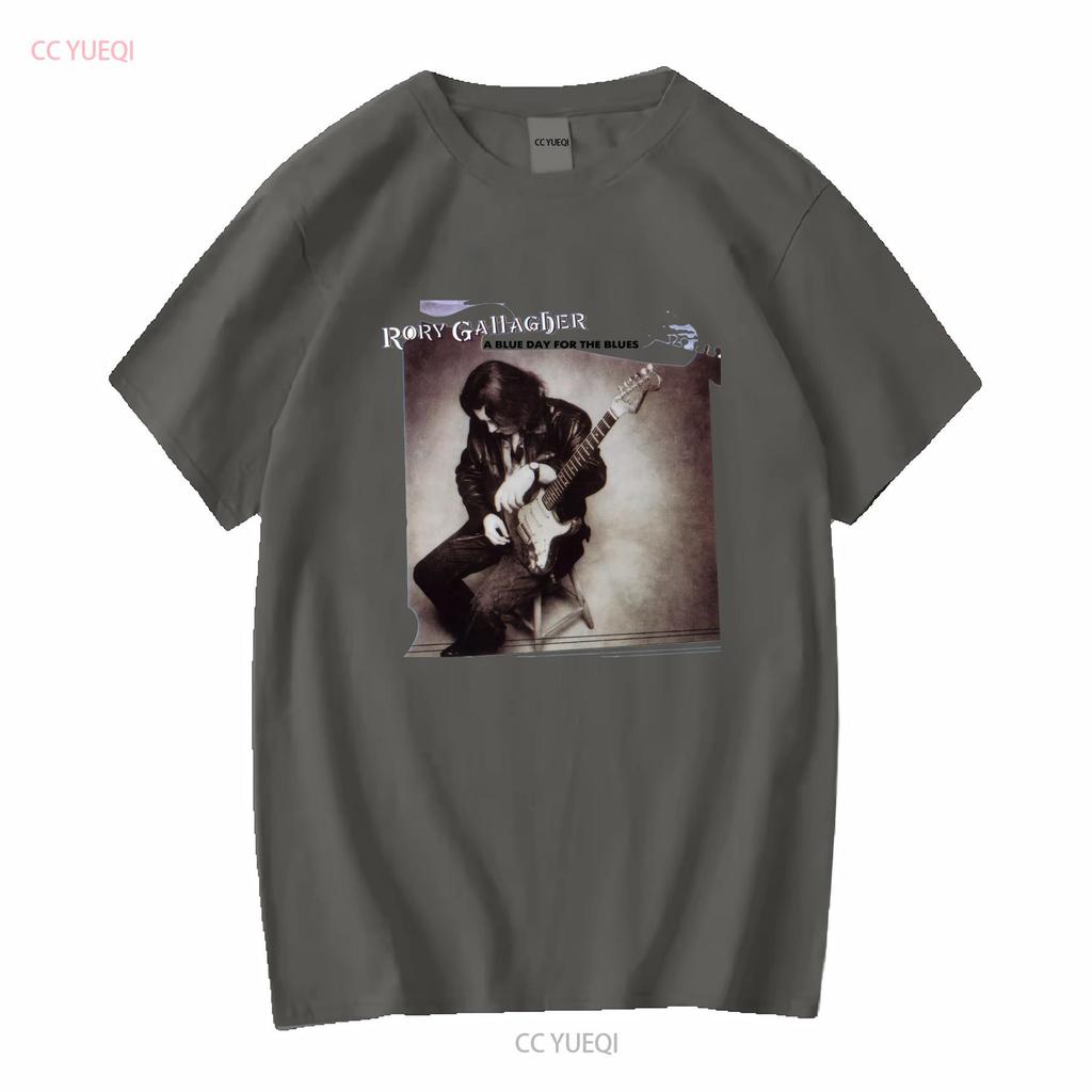 Rory Gallagher Blue Day for the Blues White S 2345XL T Shirt TMB1182 Vintage Washed Streetwear Fashion Unisex Soft Slightly