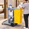 Waterproof Janitorial Cart Bag Cleaning Cart Trash Bag  for Hotel Motel and Cleaning Service Carts