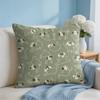Puppy Sketches Cushion Cover Short Plush Soft DoubleSided Printing Pillow Case Cozy Sofa Bedroom Home Decor Gift