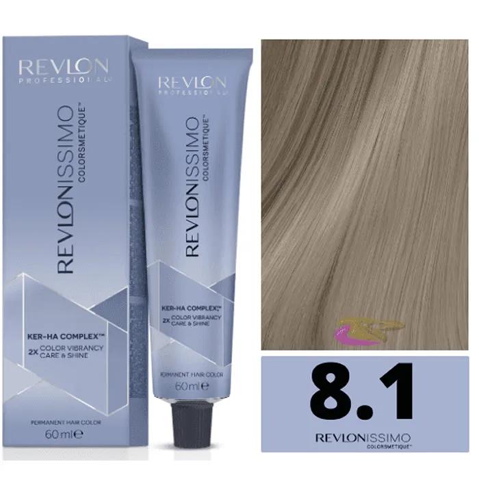 Revlon Revlonissimo Colorsmetique 8,1 Светло-пепельный блондин 60 мл