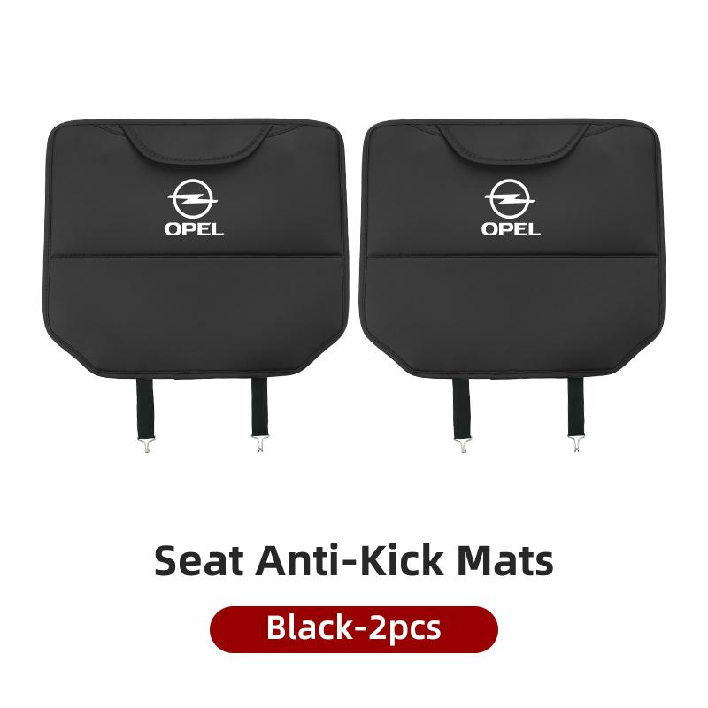 Car Seat Anti-Kick Pad Seatback Storage Protector Cover Accessories For Opel Corsa Astra Insignia Vectra Zafira Meriva Mokka Gra
