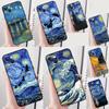 Van Gogh Starry Sky Phone Case For iPhone 16 Pro Max 12 13 Mini 11 14 15 Pro Max XR 16 15 Plus 16e Cover Shell