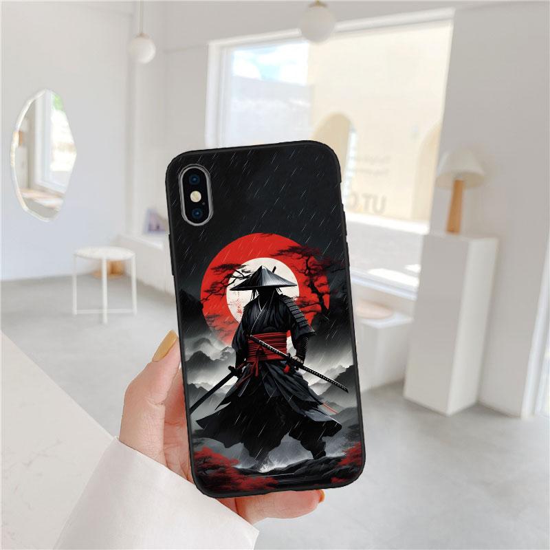 MY17 Japan Samurai Mask Phone Case for Samsung Galaxy A11 A12 A13 A15 A52S A53 A55 A56 A70 A71 A72 A73 F06 F16 F56 S10 Plus S10e