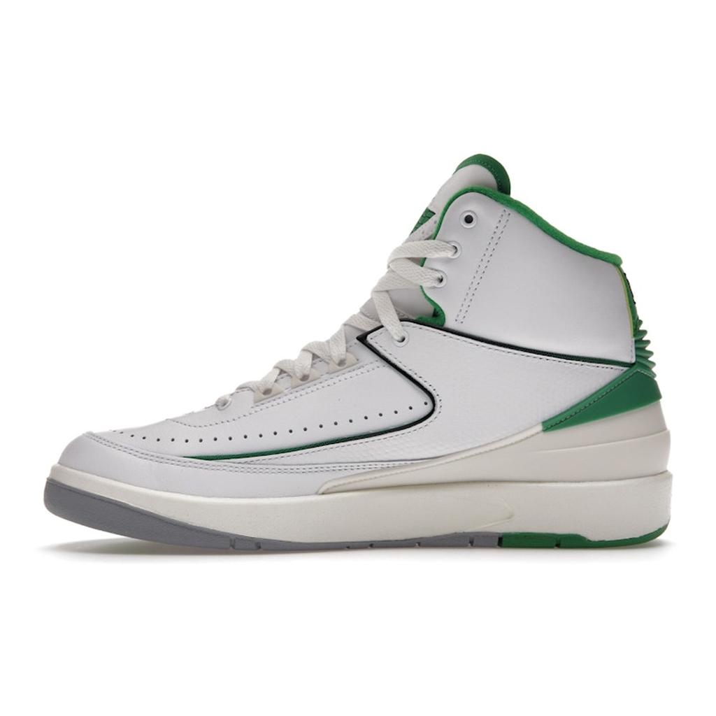 Air Jordan 2 Retro Lucky Green Men Sneakers White Sail Light-Steel-Grey DR8884-103