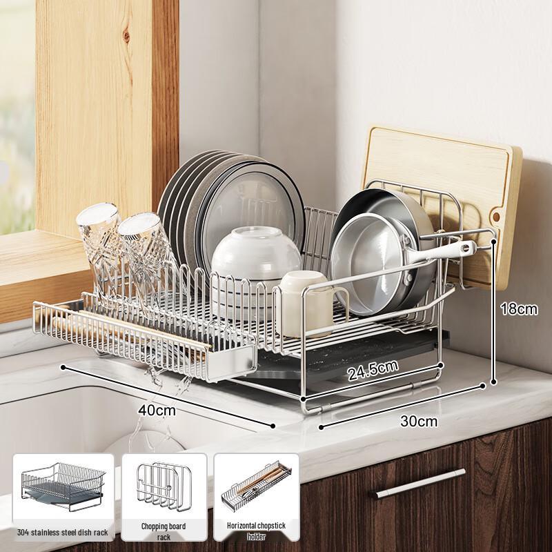 

Kitchen Countertop Dish Drying Rack