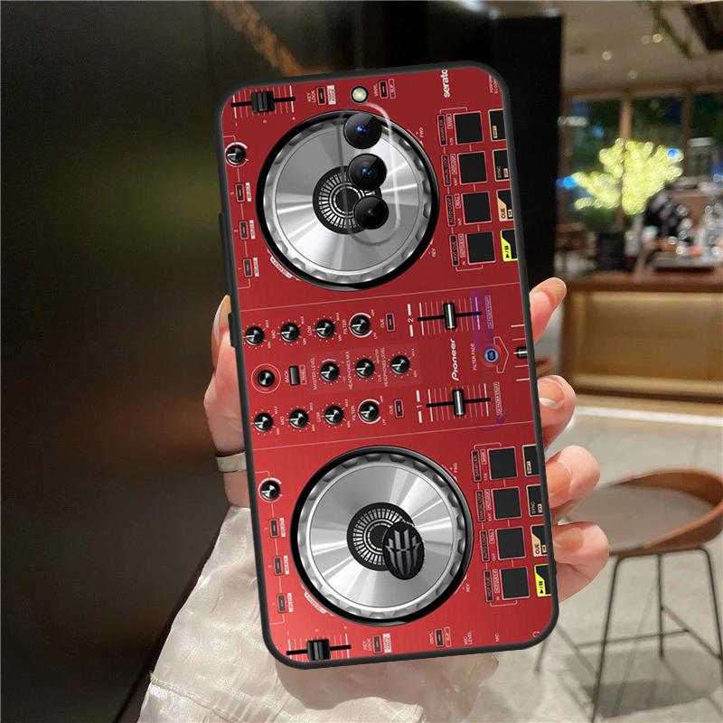 Electronic Music DJ Mixer Case For ZTE Nubia Red Magic 10S 9S 8S 10 9 8 11 Pro Plus 6 7 6S 7S For RedMagic 10 Air Cover