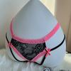 Transparent Lace Flower Panties Bow Women Underwear Sweet French Style Briefs  Gifts