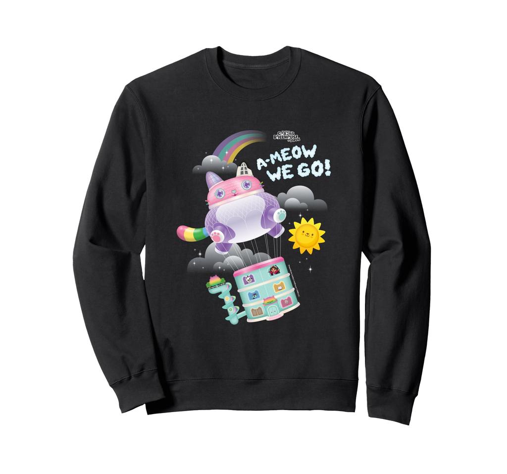 DreamWorks Gabby's Dollhouse The Movie Meow We Go! Sweatshirt