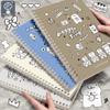 Thickened A5 Cute Coil Notebook - Simple B5 Notepad for Primary School Students, High-Value Loose-Leaf Practice Book