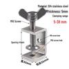 304 Stainless Steel U-Shaped Tiger Pipe Clamp Fastening Clip