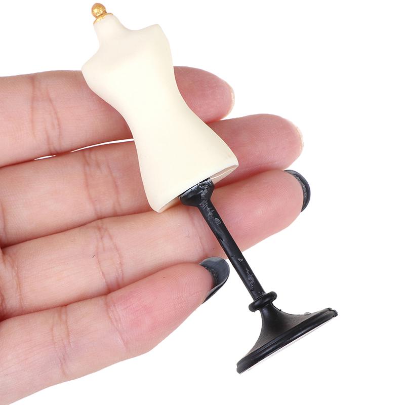 Display Mannequin Holder Dress Clothes Gown Model Stand For Dollhouse Accessory