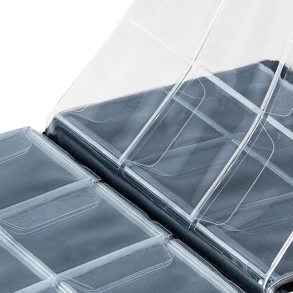 Організатор для альбомів для монет для колекціонерів, 60 кишенькових папок для зберігання валюти та пенні