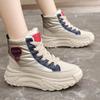 Snow Boots Women Winter Umbrella Cloth Waterproof High Top Cotton Shoes Comfortable Platform Warm AnkleBoots Cold Resistant Shoe