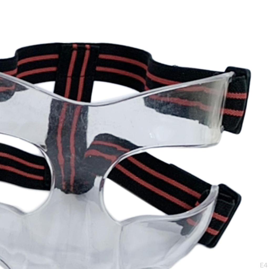 Guard with Nose Protection for Soccer and Basketball - Adjustable Strap