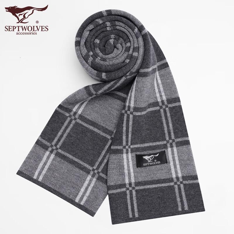 

Мужской зимний теплый шарф Qipilao