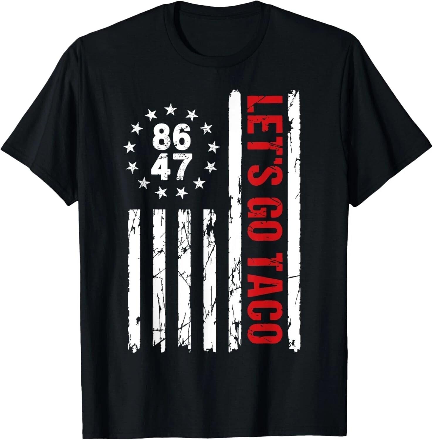 TACO Funny Let s Go Taco Shirt Men Women T-Shirt S