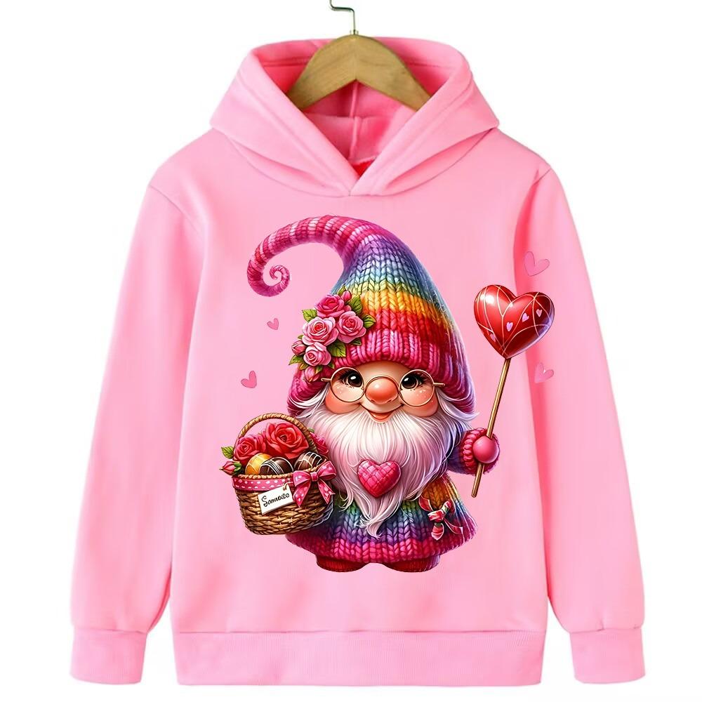 Sweatshirts, Christmas Hoodies, Cartoon Fashion, Santa Claus Printed Clothes, Children's Clothing for Boys and Girls