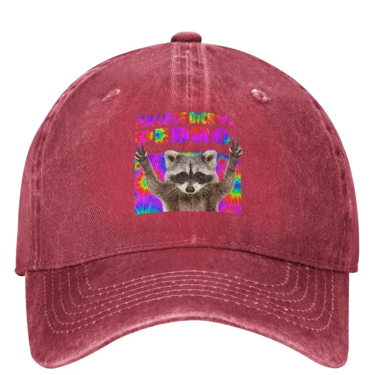 Pedro Racoon Dance Casual Baseball Cap Spring Trucker Hat High Quality Outdoor Gym Snapback Cap Men Adult Vintage Baseball Caps One Size