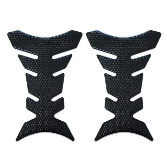 

2 шт., мотоцикл в форме рыбьей кости, масляный газ, топливный бак, защитная наклейка, наклейки чёрный