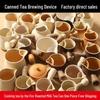 High-Temperature Resistant Ceramic Stove and Teapot Set for Outdoor Tea Brewing and Roasting