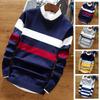 Stylish Men's Casual Long Sleeve Loose Knitwear Pullover Tops For Every Season