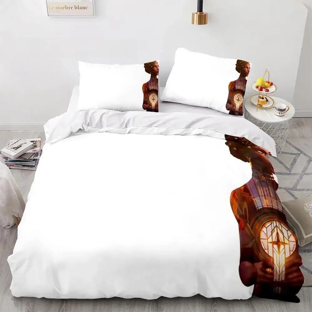 Anime Good Game Jinx Bedding Set Single Twin Full Queen King Size Bed Set Adult Kid Bedroom Duvet Cover Sets Ropa De Cama Kawaii