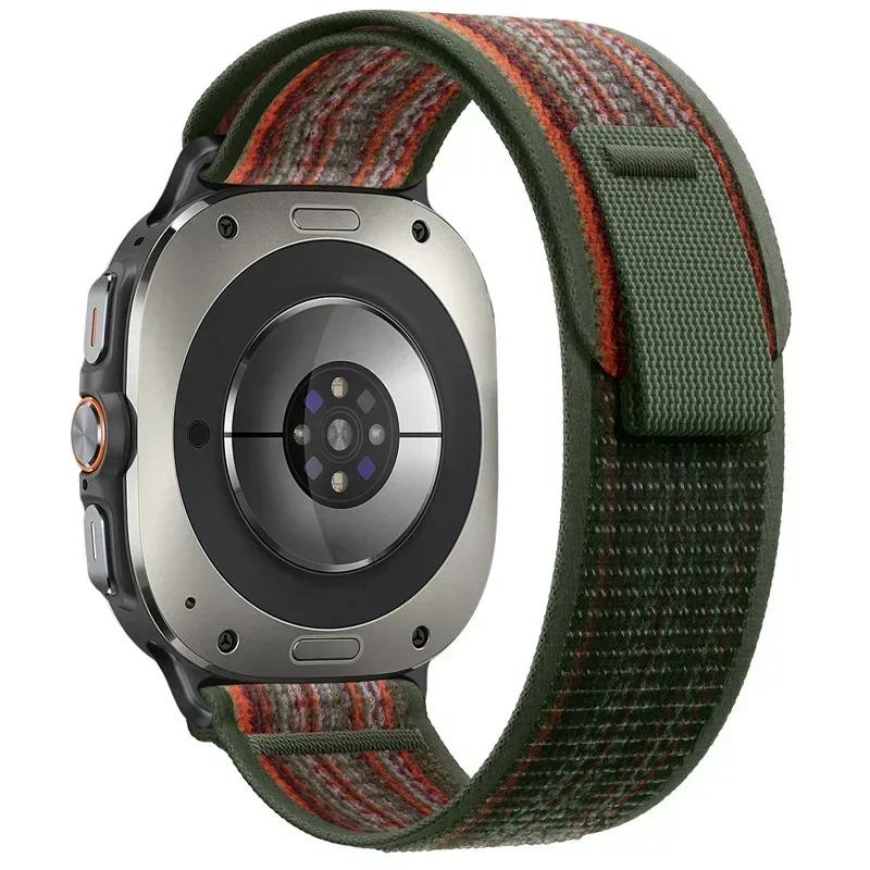 Trail Loop Nylon Strap for Samsung Galaxy Watch Ultra 47mm No Gaps Sports Bracelet Watchband for Samsung Watch Ultra band Correa