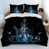 Bedding Set Classical Electric Guitar 3D Printed Duvet Cover BeddingSet Comfortable Breathable Luxury Sheet Cotton Bedding