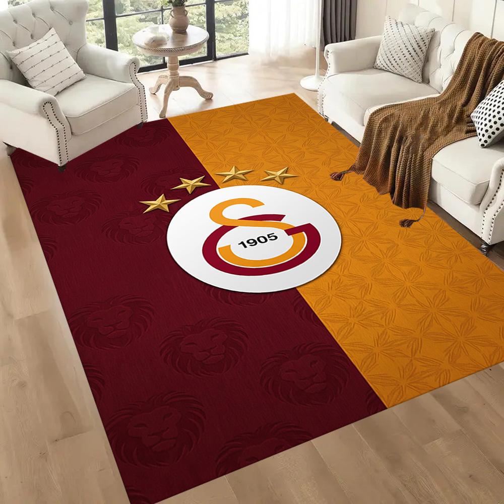 Galatasaray 176 Carpet Suitable for Decorate Room Dormitory Dining Room Outdoor Anti-slip Rug Anime Office Decor