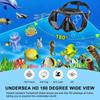 Snorkel Mask Swimming Goggles Diving Training Skirt Tube Silicone Temp Glass Lens Anti-Leak Anti-Fog Wide View Adjustable Strap