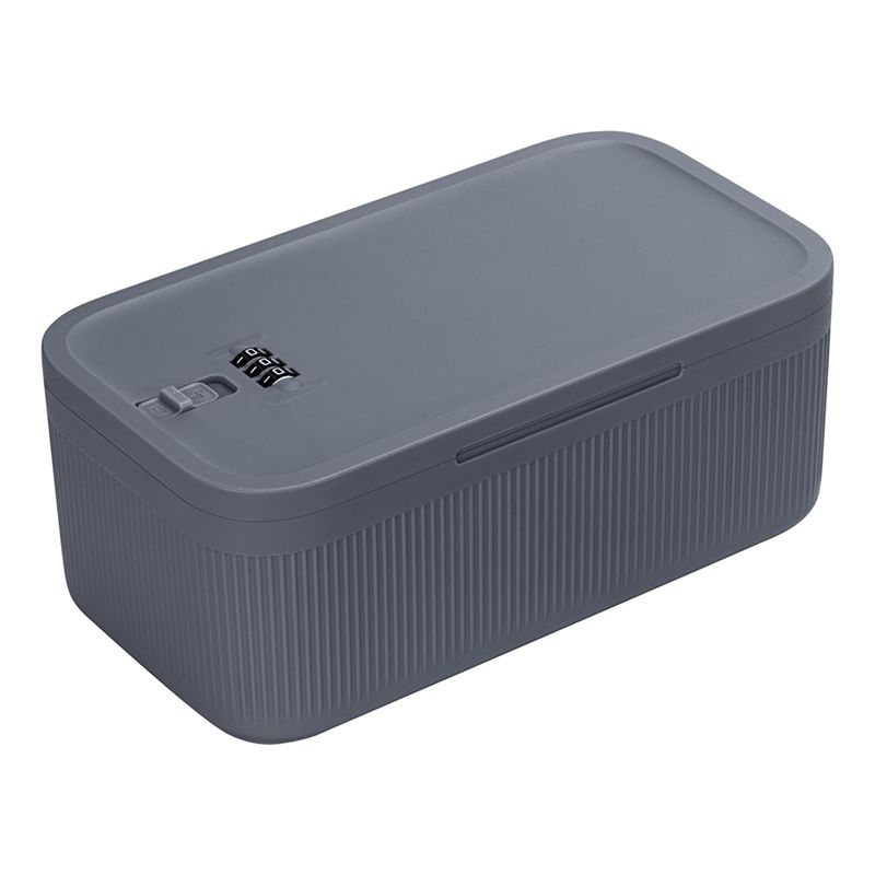 

M-Modern-Lockable Storage Box, Locking Medicine Box, Cell Phone Locked Jail, Containers Bin For Personal Refrigerator Home