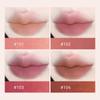 Leichte matte Lippenschlammmilch, Kaffeepfirsich, matte Lippenglasur, samtige Aufhellung ist nicht leicht am Lippenstift zu haften