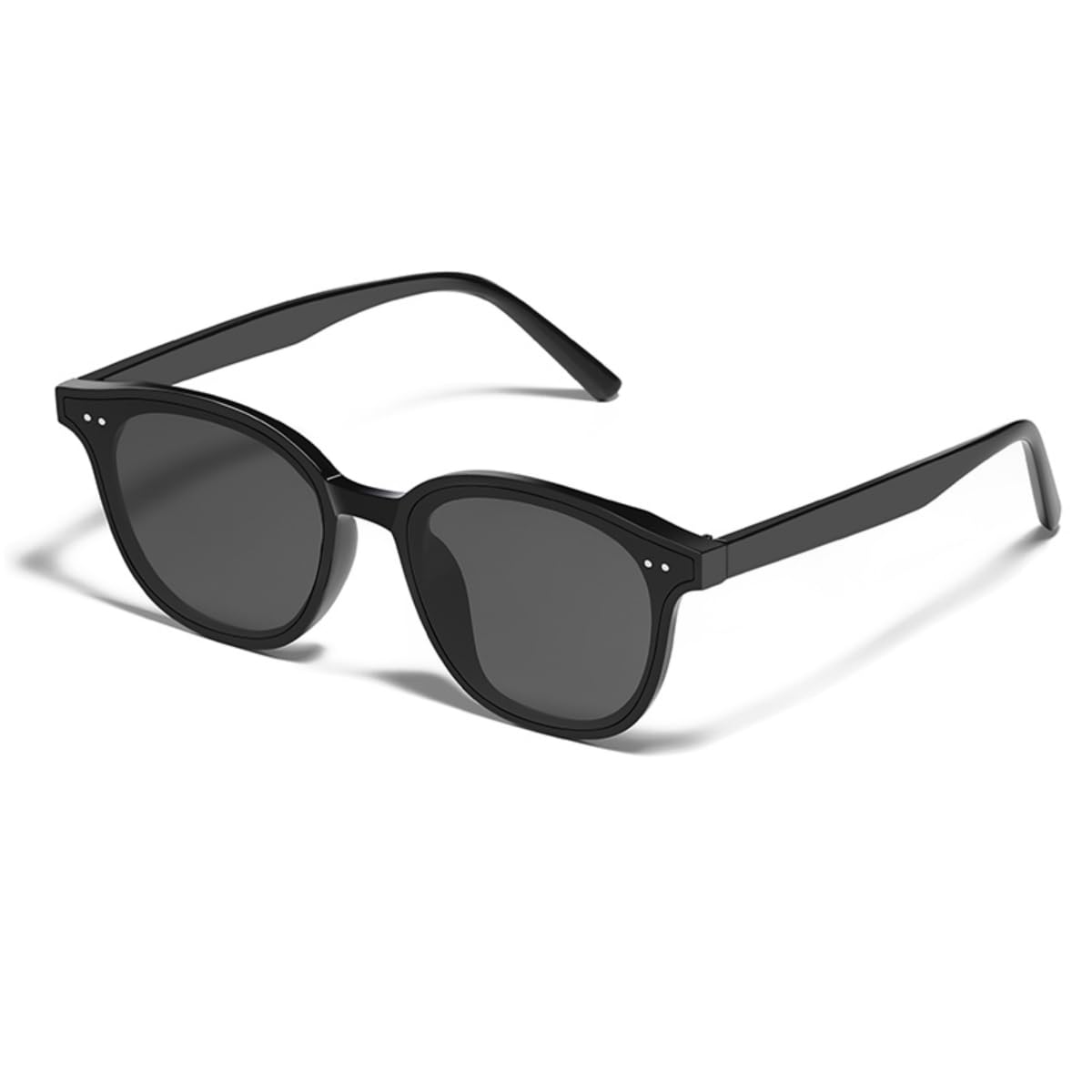 

Boston Korean Sunglasses Transparent UV Protection Round Popular Sunglasses Fashion Golf B1053 [FEISEDY] Men s Women s
