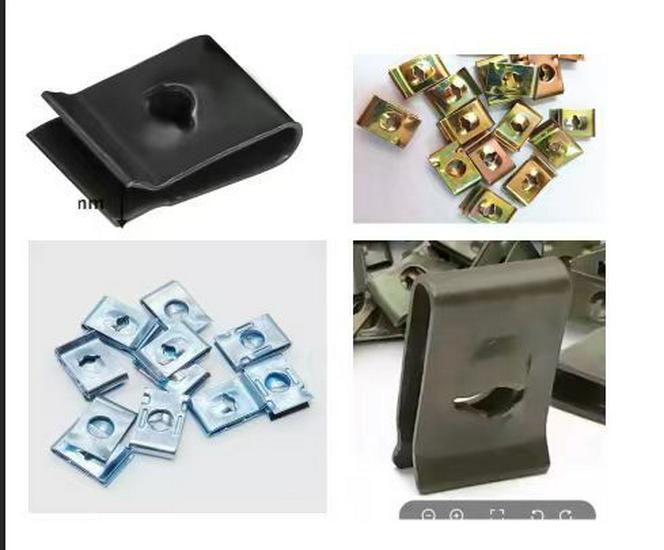 Metal U-Clip Car Screw Base: Interior Fender Bumper Protector