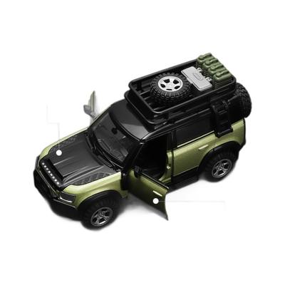 Skala 1/43 Land Rover Defender 110 Model Samochodu Stopowego Odlewany Metalowy Zestaw Seria Modyfikacji Miniaturowy Pojazd Kolekcjonerski Samochodzik