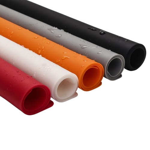 Eshinny Large Silicone Rubber Mat, 60x40cm, Insulation and Protection, Heat Resistant -40C-230C (1 Clear Sheet)